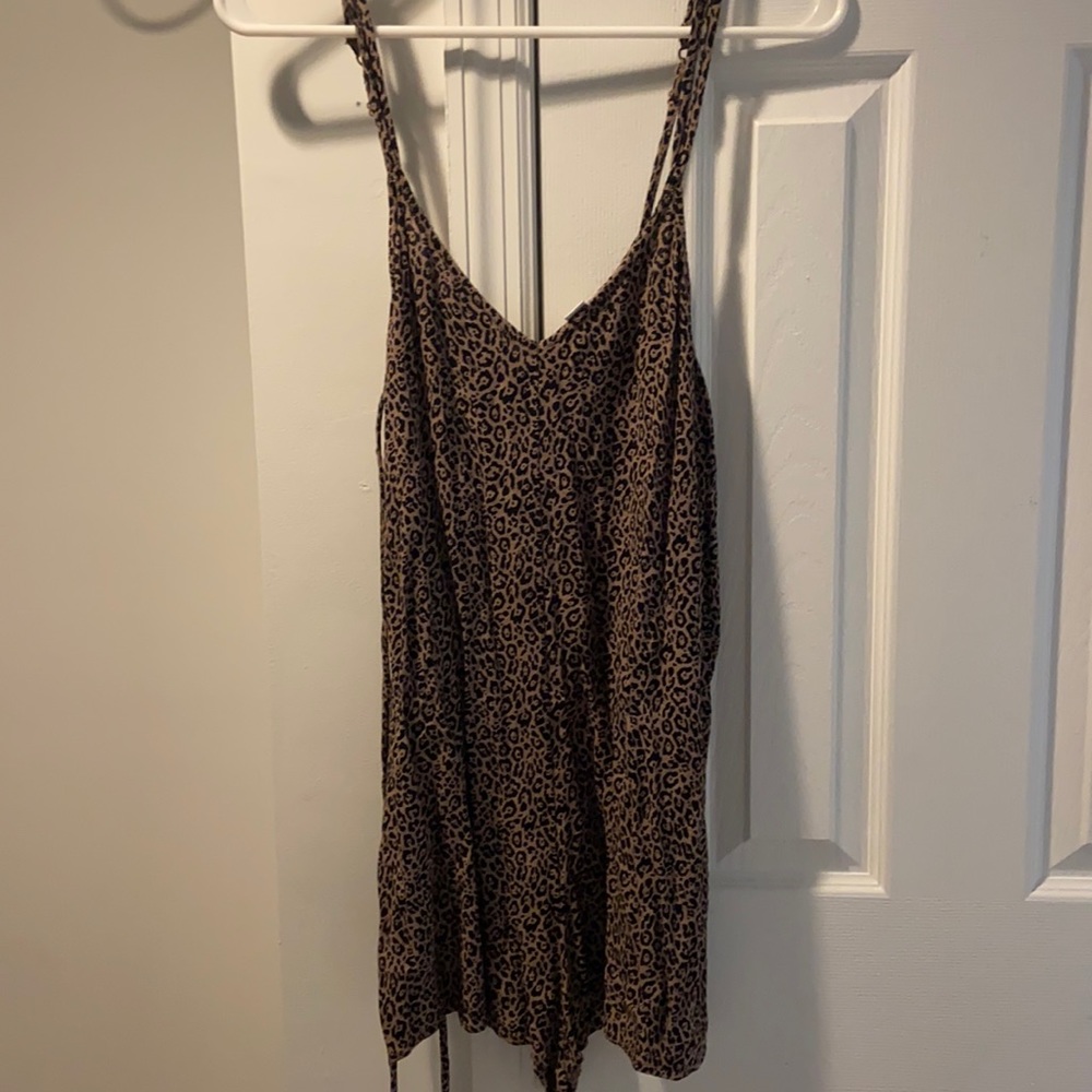 American eagle cheetah romper